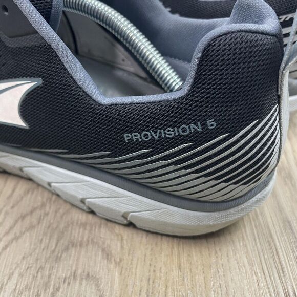 Altra Provision 5 Running Shoes Mens Size 13 Black Gray GuideRail AL0A4VQJ main image 8